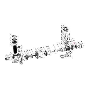 Wirnik wentylatora pompy Aquaviva SWIM