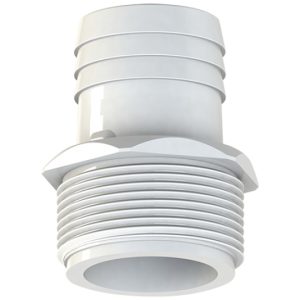 Złączka do węża Emaux 91609010 z nakrętką, z gwintem zewnętrznym (38 mm х 1.5")