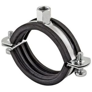 Zacisk mocujący do rur PVC Era z nakrętką kombinowaną (М8хМ10), d90 mm